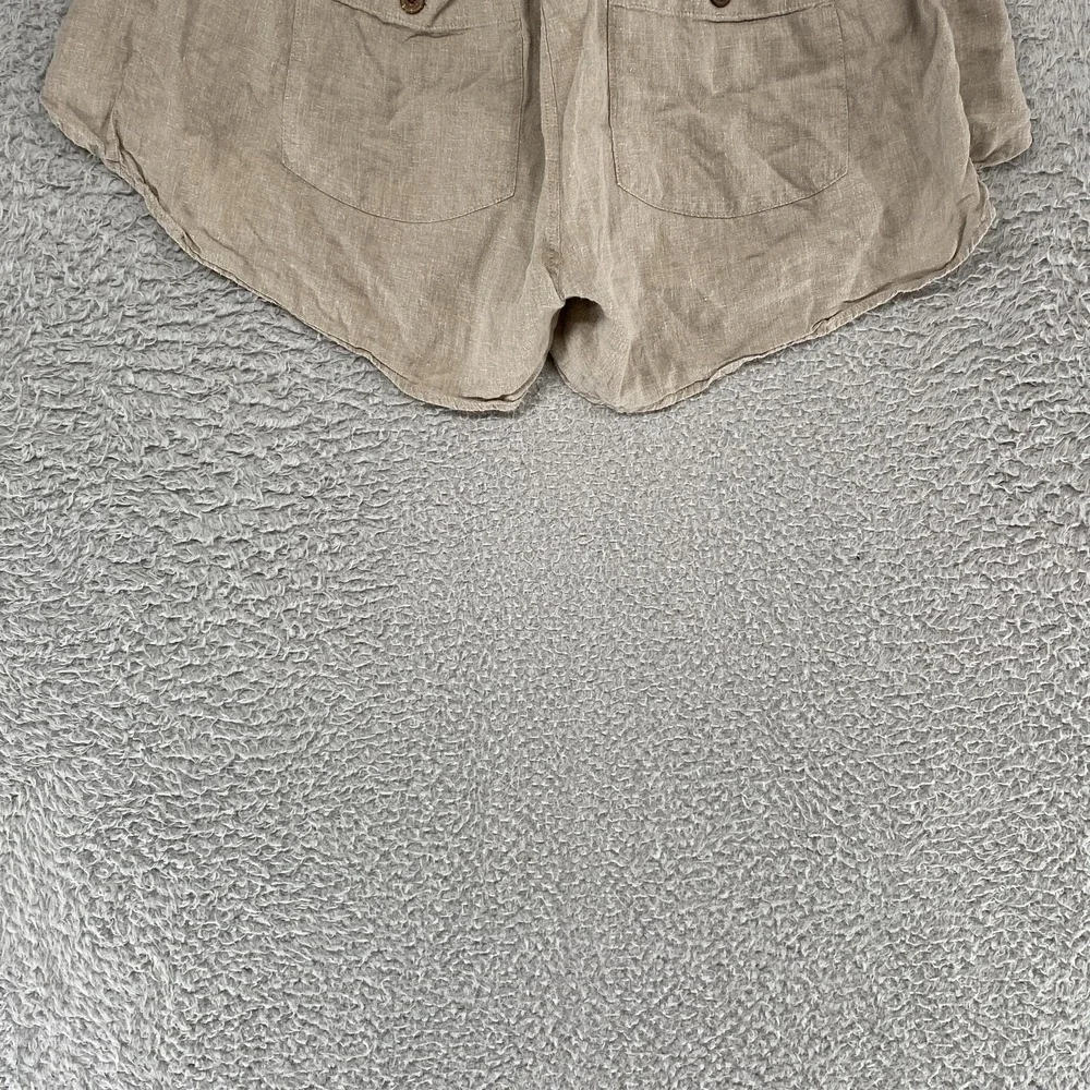 Patagonia Wrap Shorts Womens Large Beige Hemp Lyocell Neutral‎ Granola Beachy